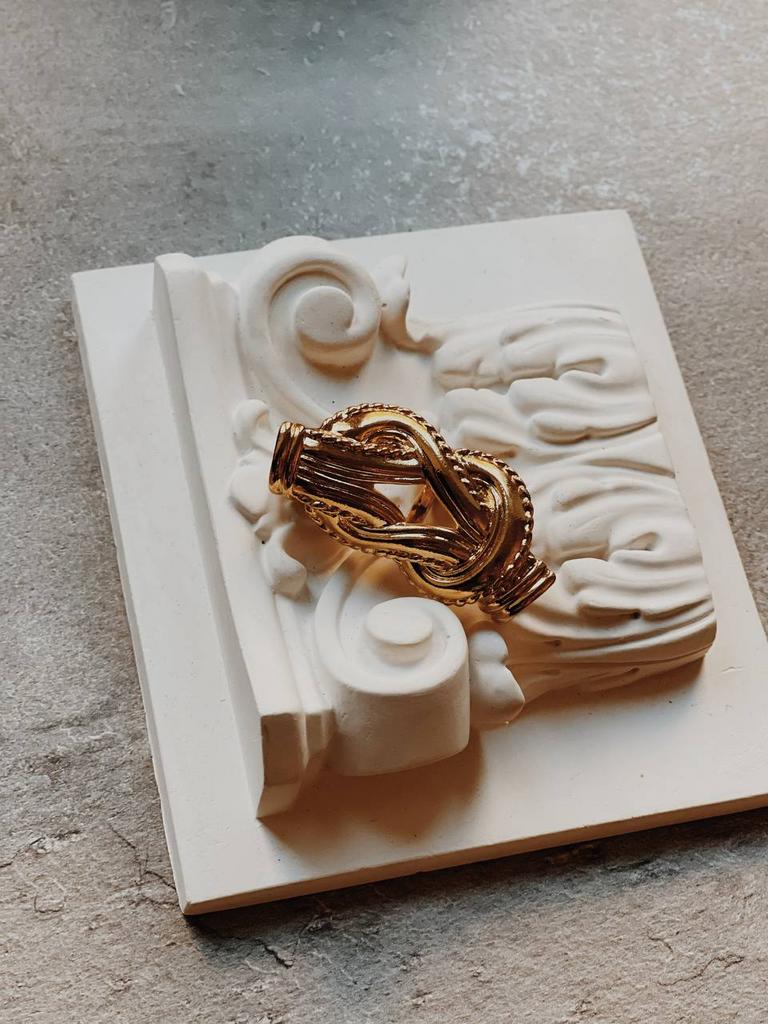 Винтажный зажим для шарфа-22