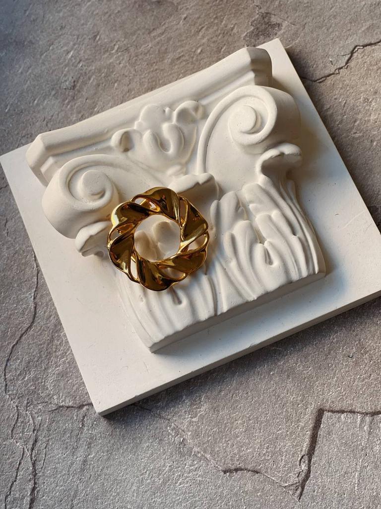 Винтажный зажим для шарфа-90