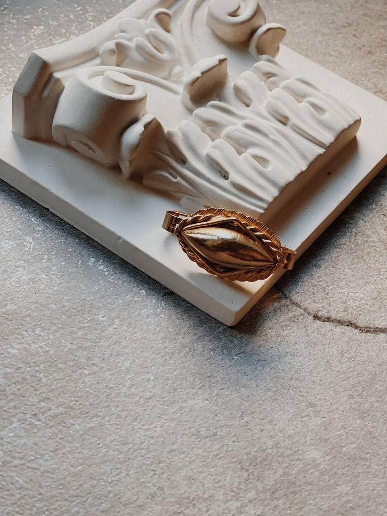 Винтажный зажим для шарфа-57