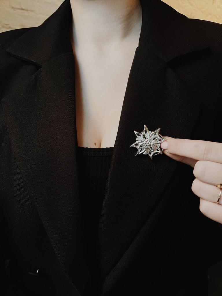 Винтажный зажим для шарфа-34