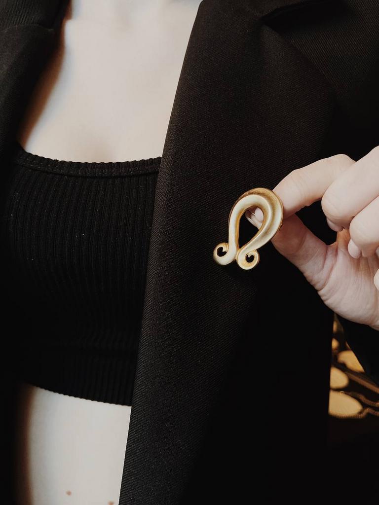 Винтажная брошь-75