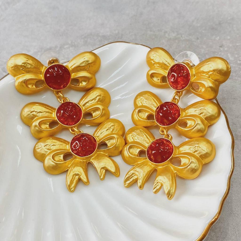 Серьги «Бантики»