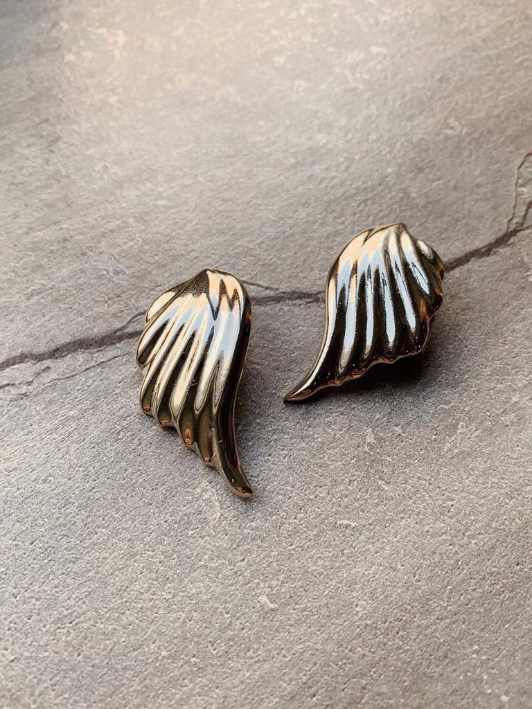 Винтажные клипсы «Крылья»