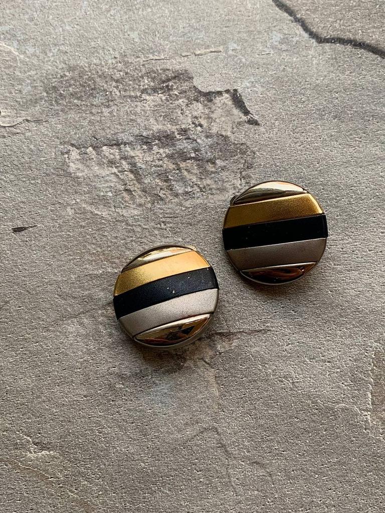 Винтажные клипсы «Металик»