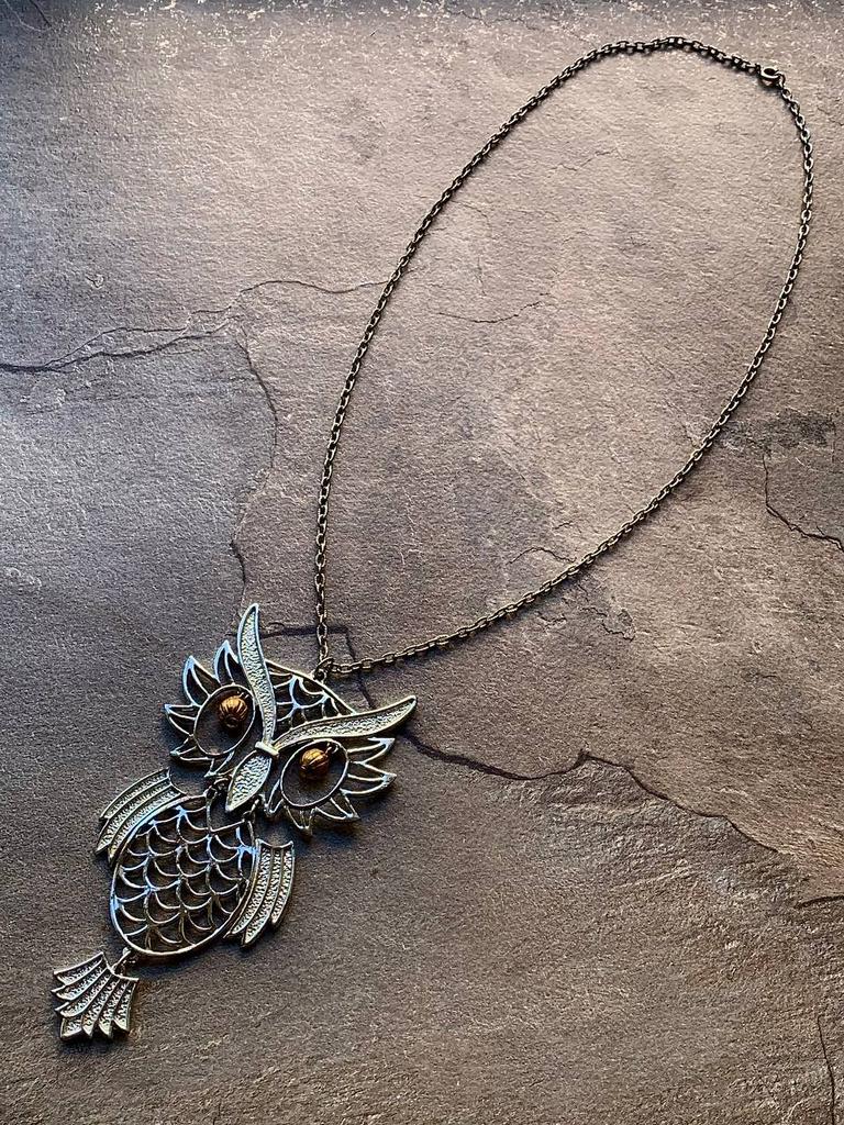 Винтажная подвеска «Сова»