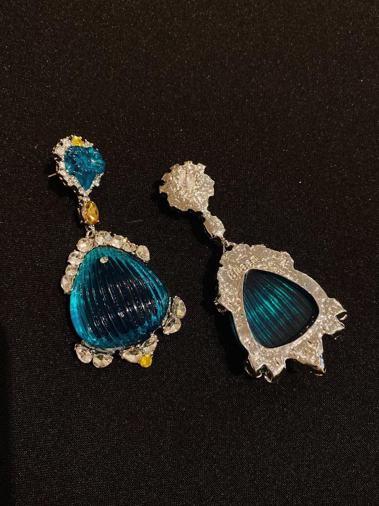 Серьги «Изумрудный рай»