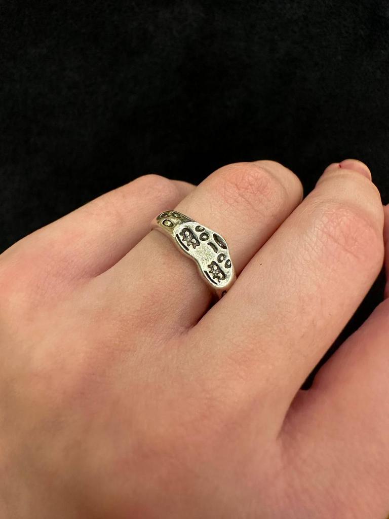 Кольцо «Плач Агаты» регулируемое