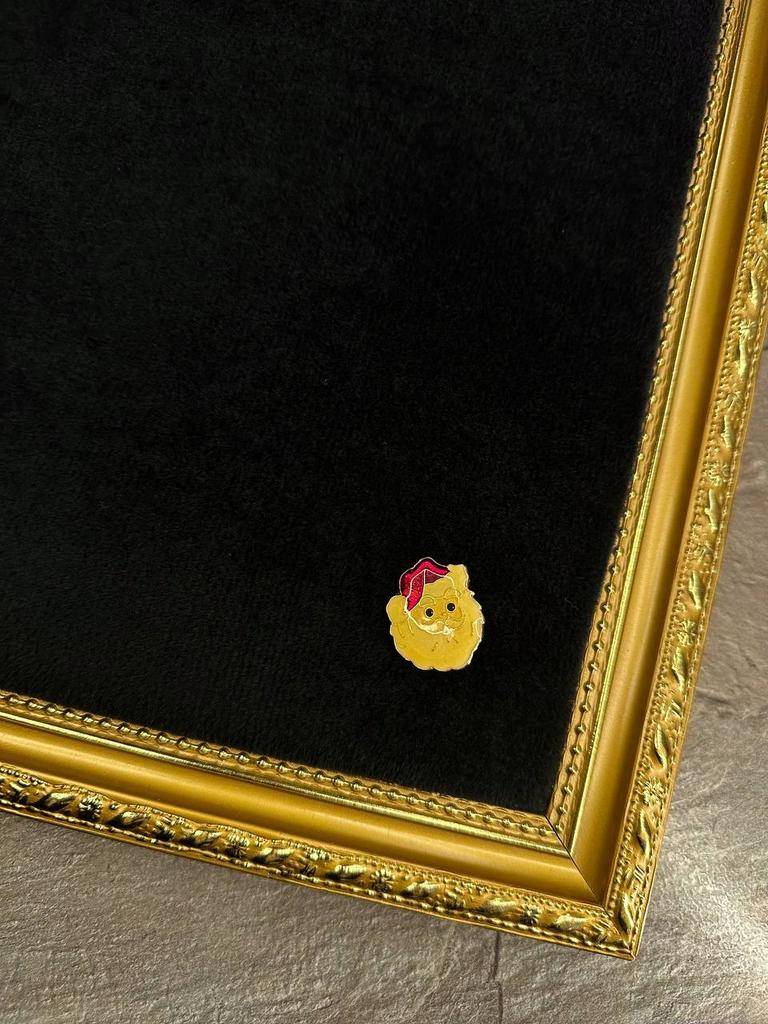 Винтажная брошь «Санта Клаус»