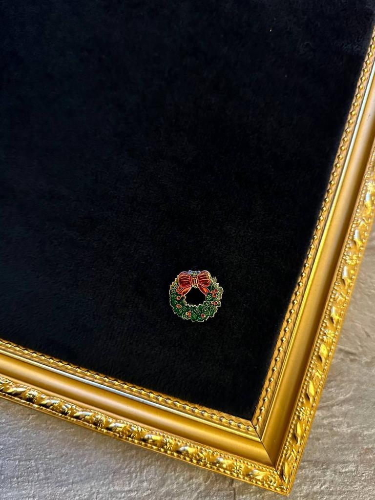 Винтажная брошь «Венок-3»