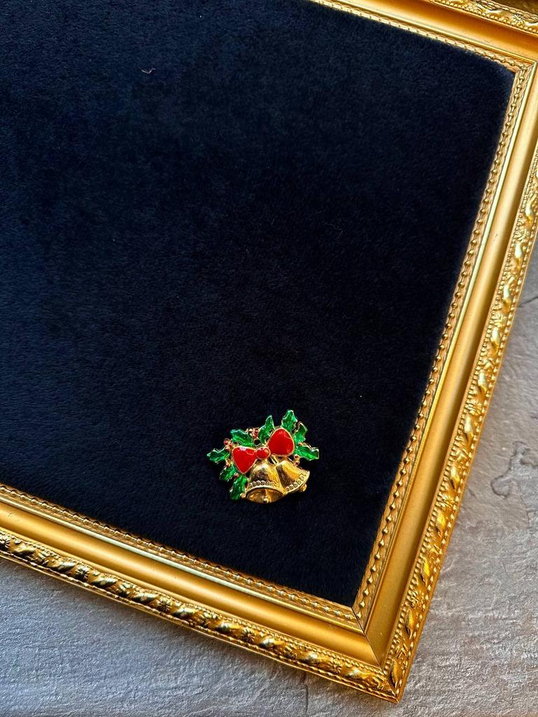 Винтажная брошь «Колокольчики-2»