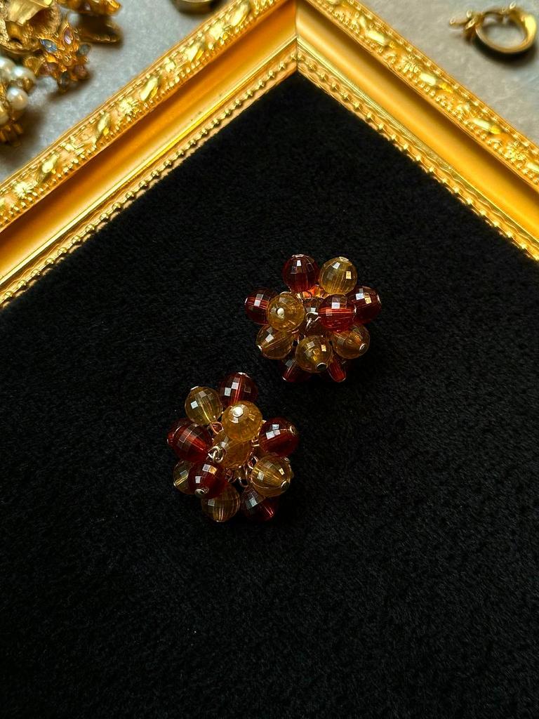 Винтажные клипсы «Салют»