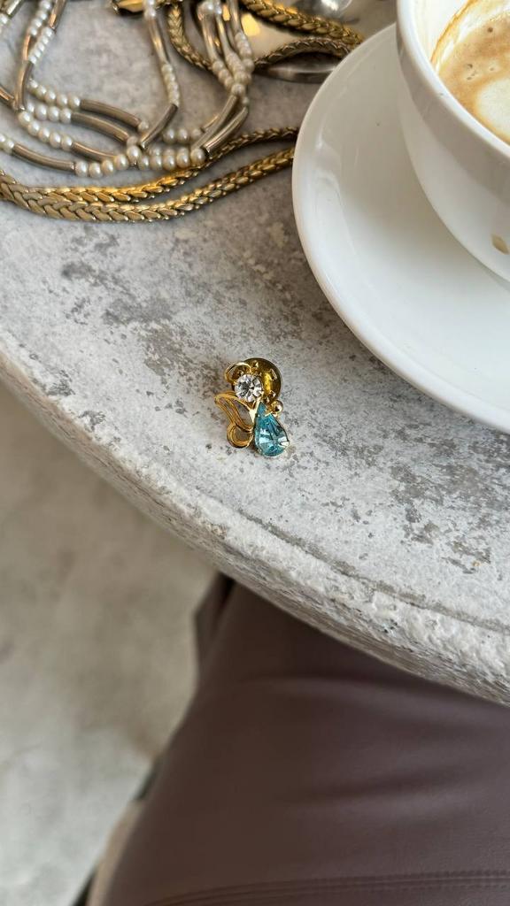 Винтажный значок «Ангел морских волн»