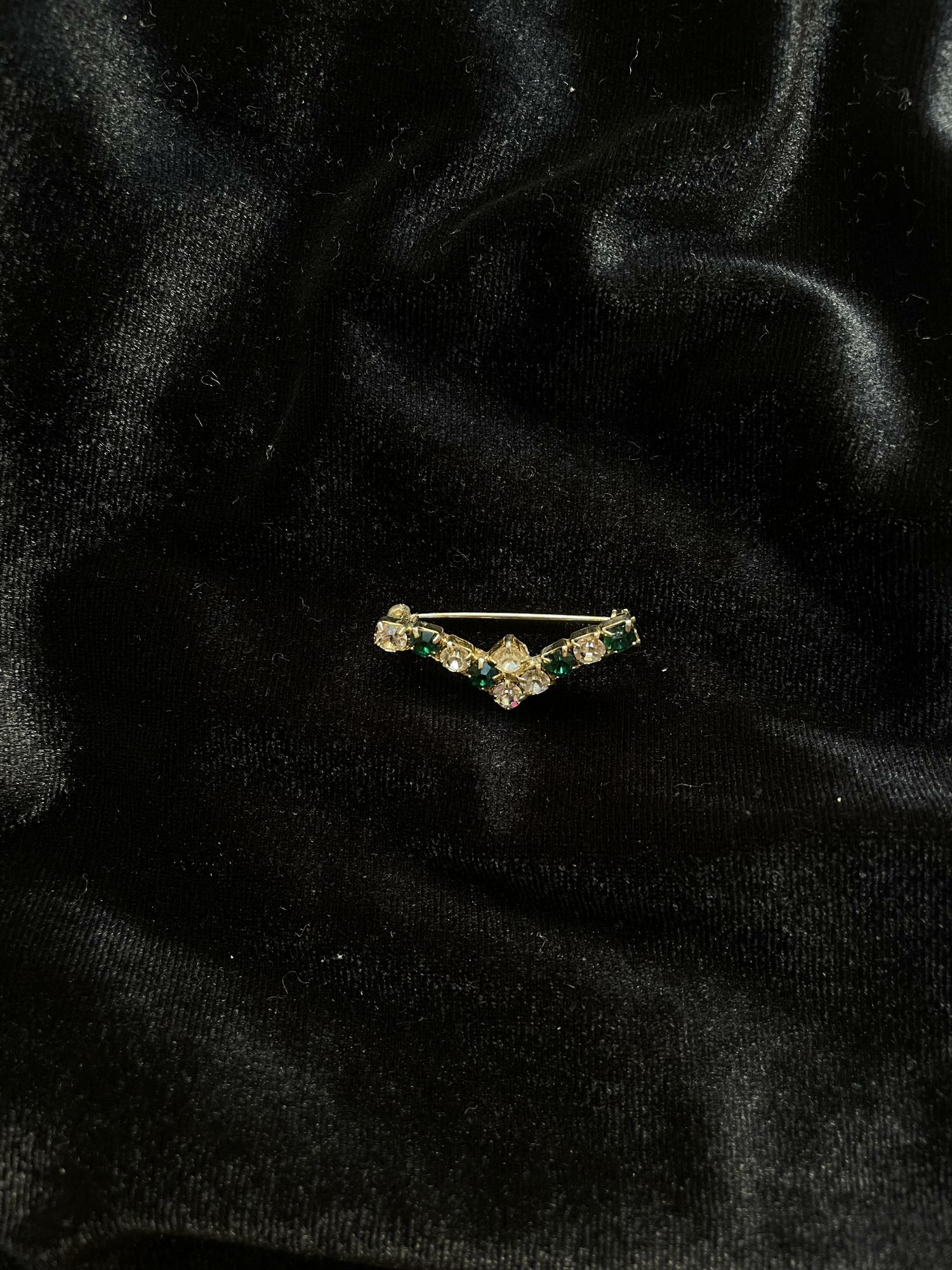 Винтажная брошь «Sparkling»