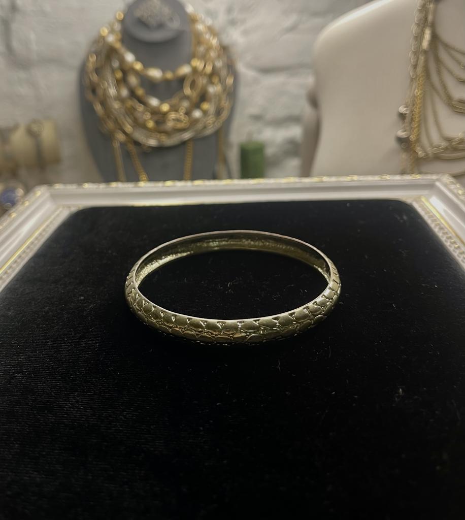 Винтажный браслет «Серебряный леопард»