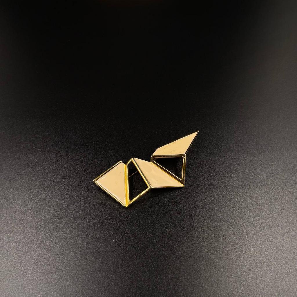 Винтажная Брошь Monet 'Самолетик' , 70-80г