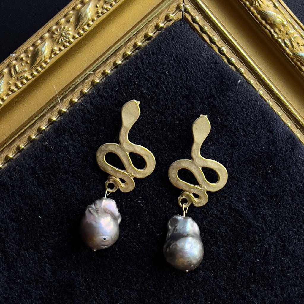 Серьги "Змейки"