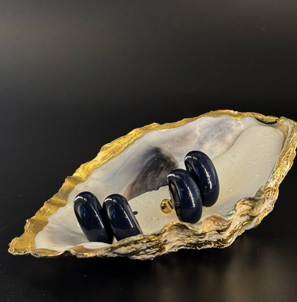 Винтажные клипсы "Океан"Napier