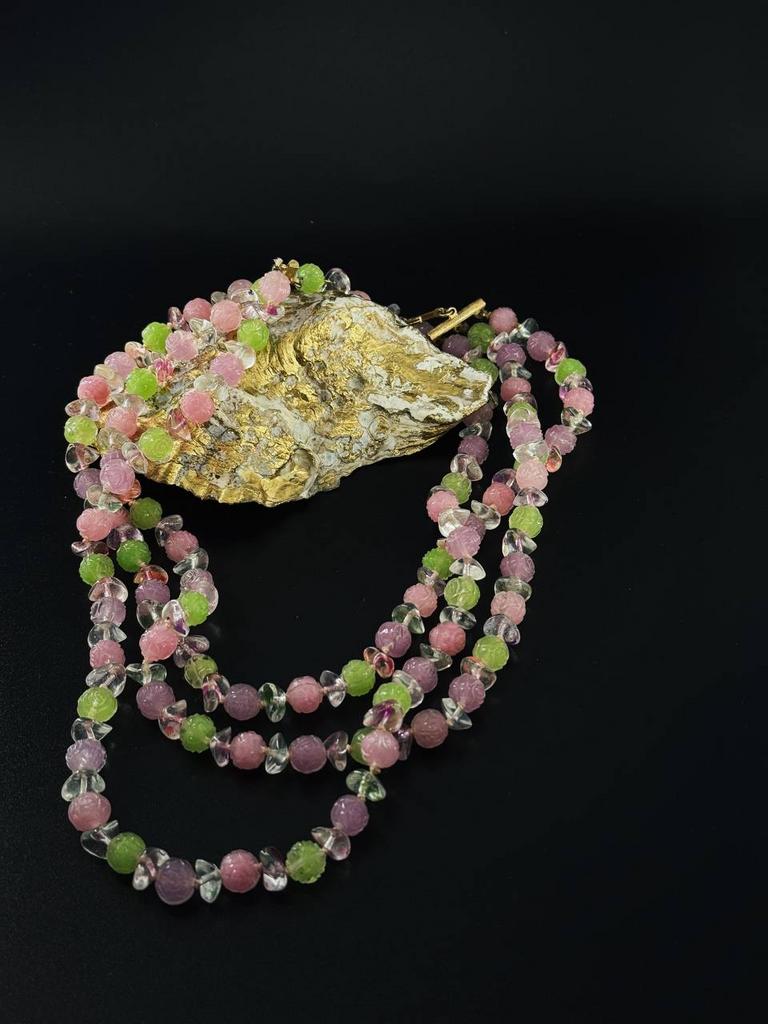 Винтажное колье "Минералы"