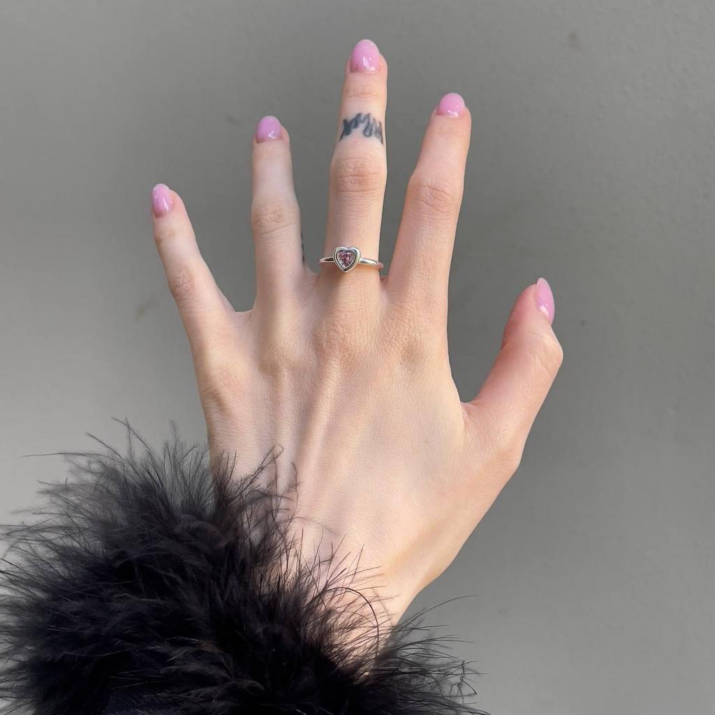 Кольцо "Нежное соприкосновение , регулируемое"