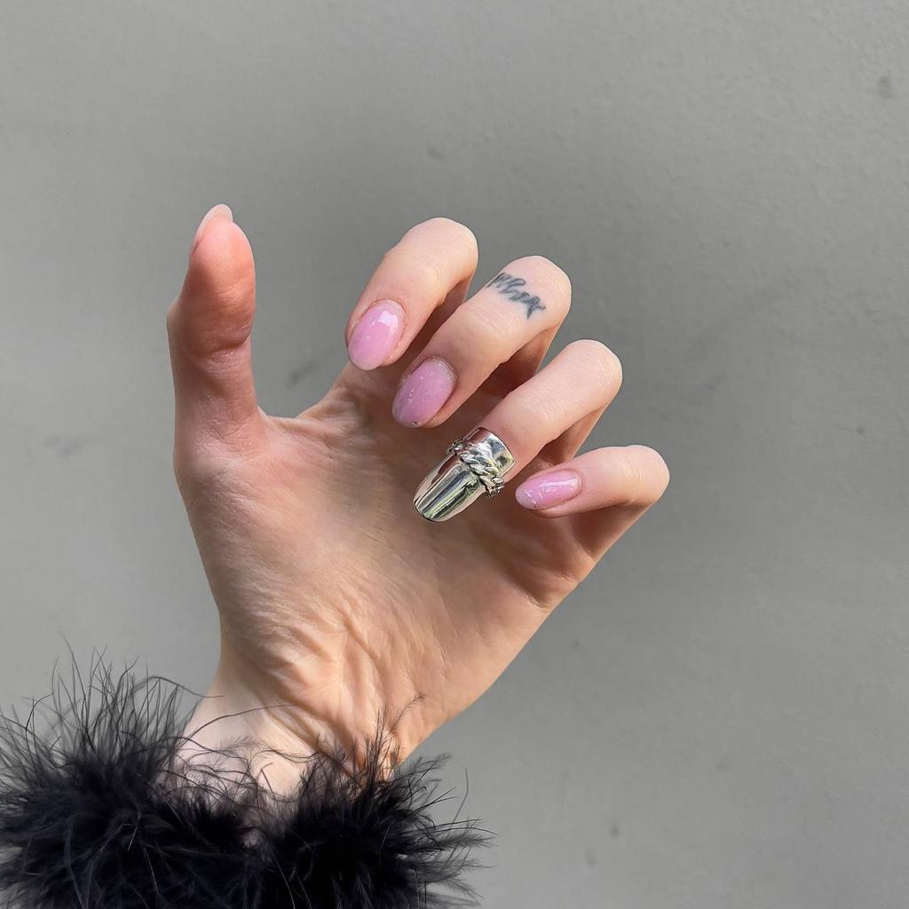 Кольцо на ноготок "Нетакуся" ,  регулируемое