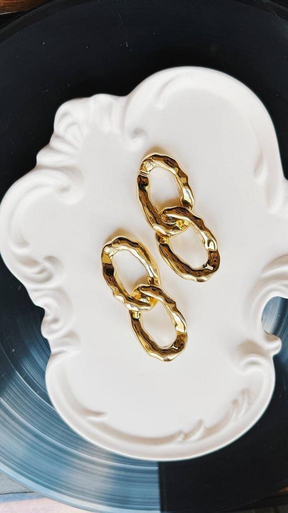 Серьги «Chains core»