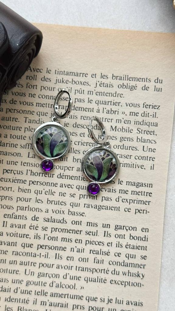 Серьги "Магическая пьеса"