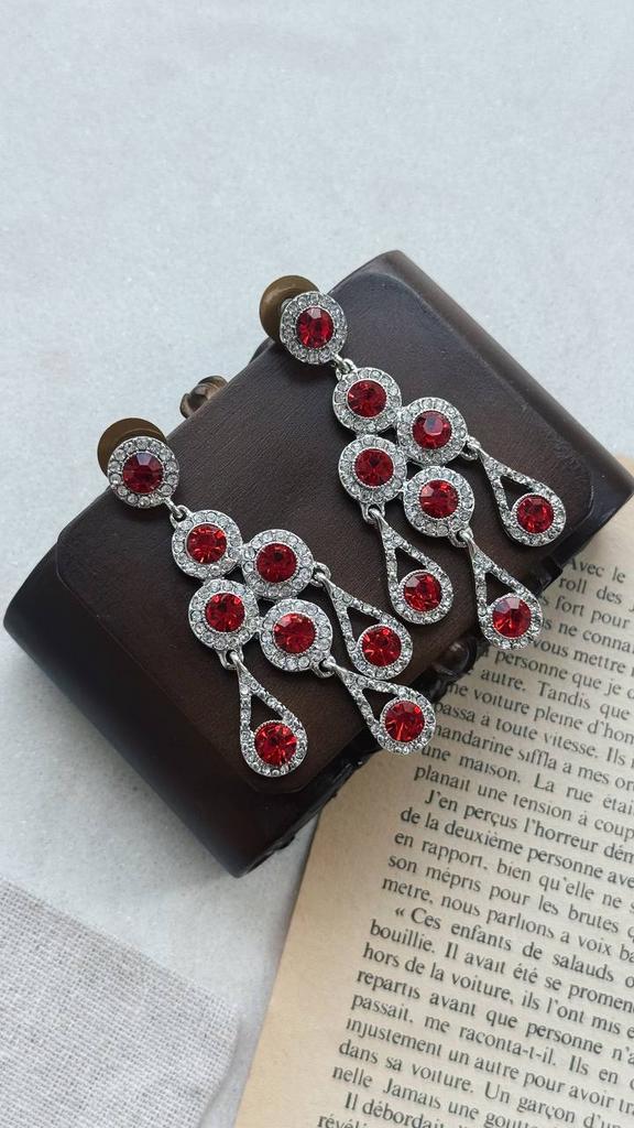 Серьги "Готический роман"