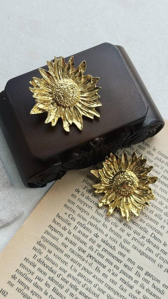 Серьги "Искренний загар"