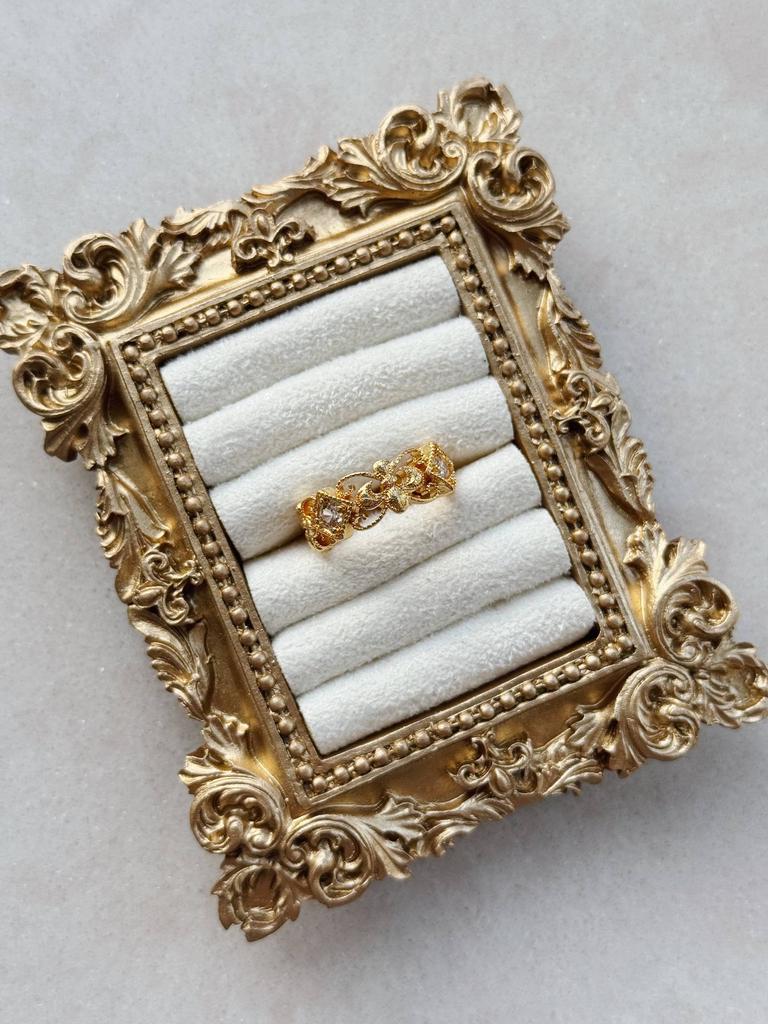 Кольцо "Ажурный воздух, регулируемое"