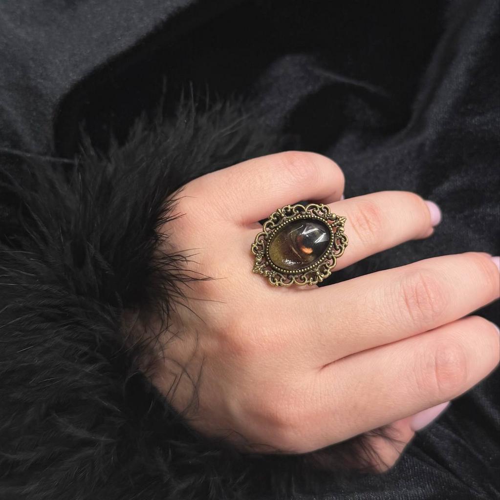Кольцо «Глаз вампира», регулируемое