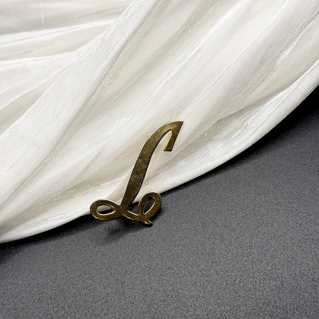 Винтажная брошь-инициал "Сеньория", США, 70е