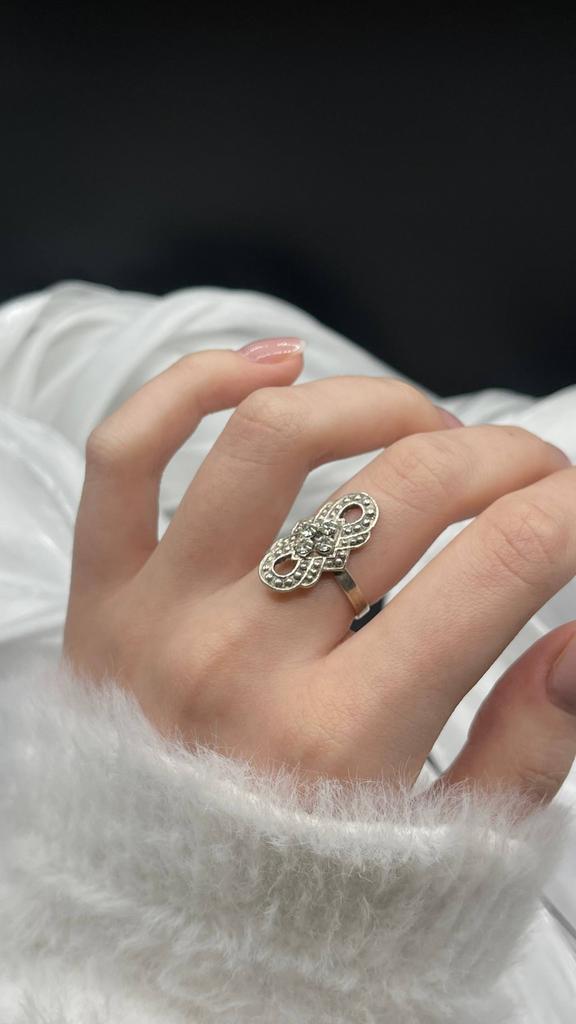 Винтажное кольцо "Luca Pure", США, 70е, 17 размер