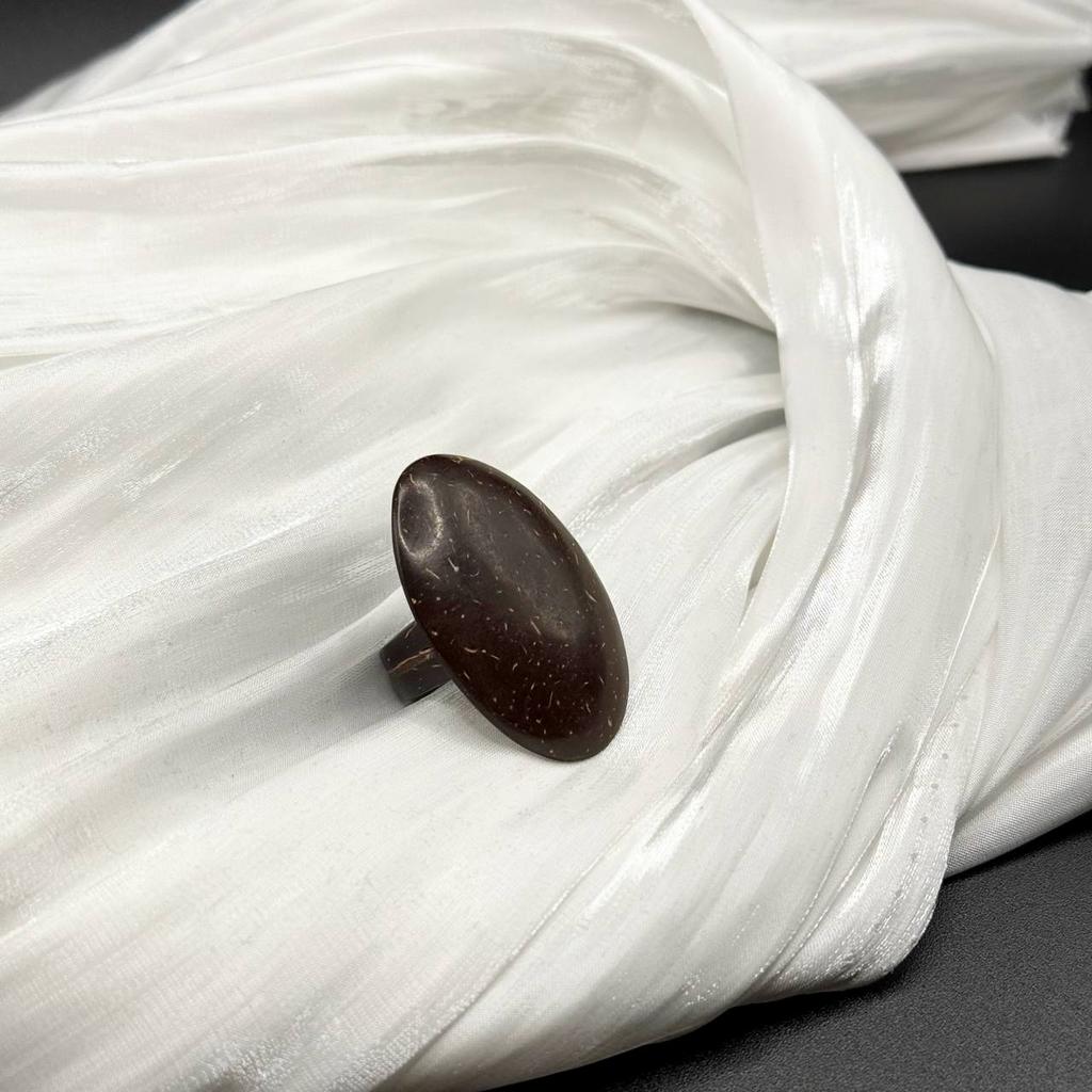 Винтажное кольцо "Скульптура для пальца", США, 70е, 19 размер