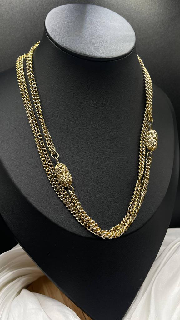 Винтажная цепь "Особняковый шлейф", США, 70е