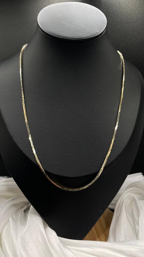 Винтажное колье "Золотистая ампула", США, 70е