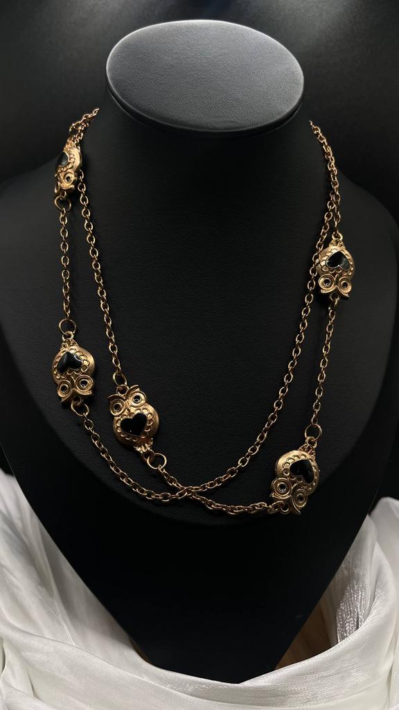 Винтажное колье "Осознанная аура", США, 70е