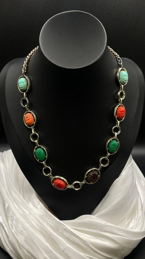 Винтажное колье "Всплески энергии", США, 70е