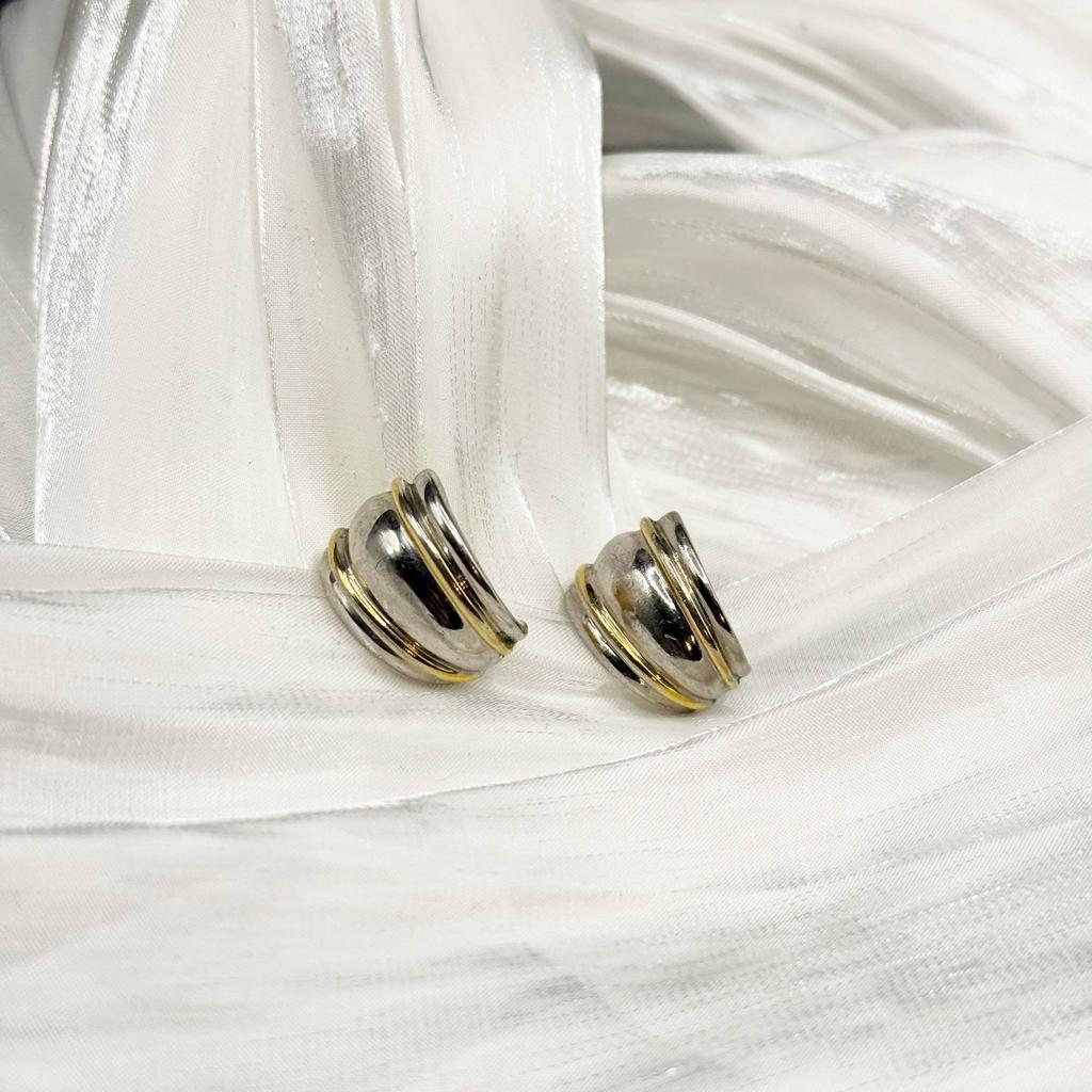 Винтажные серьги "Мантуа", США, 70е