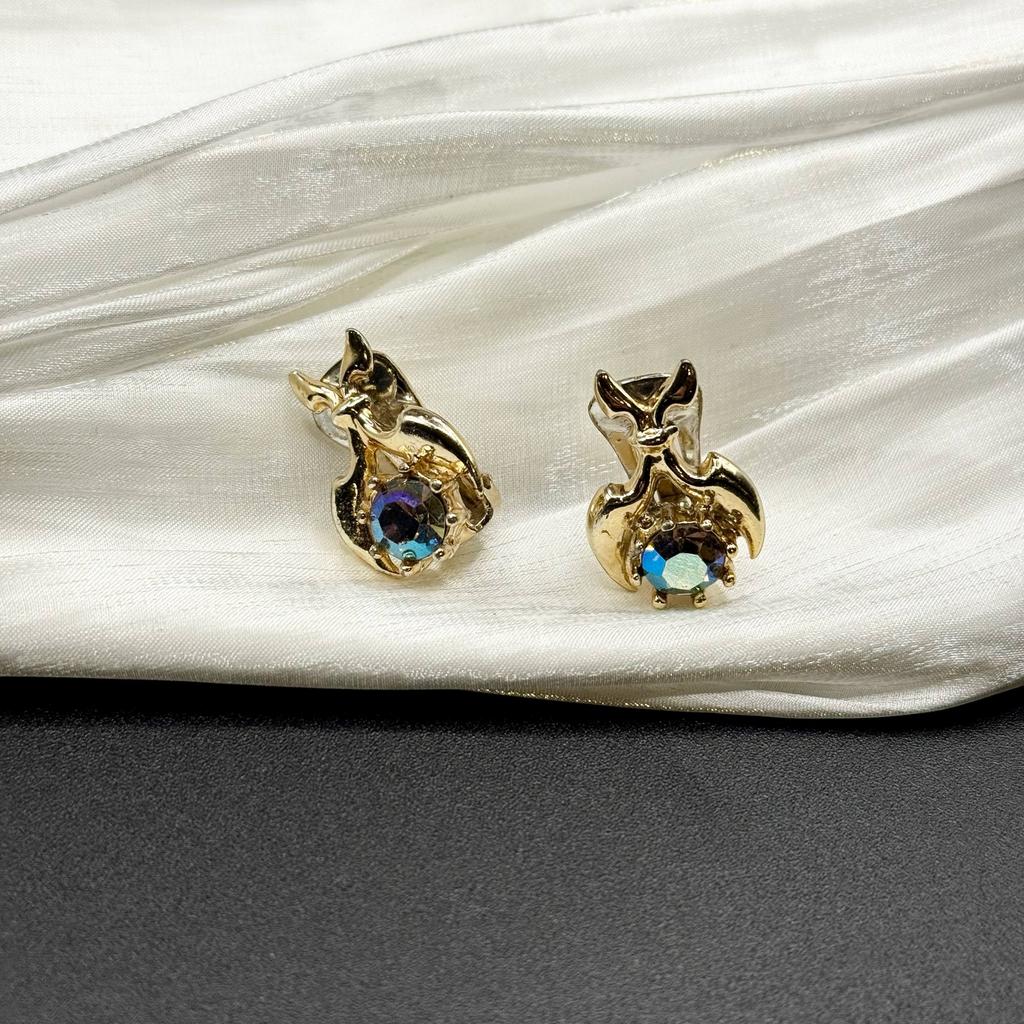 Винтажные клипсы "Кюпе", США, 70е