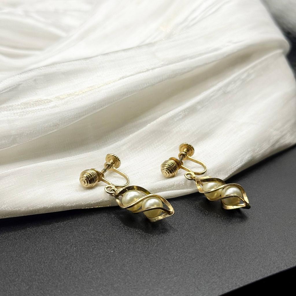 Винтажные клипсы "Формулировка", США, 70е