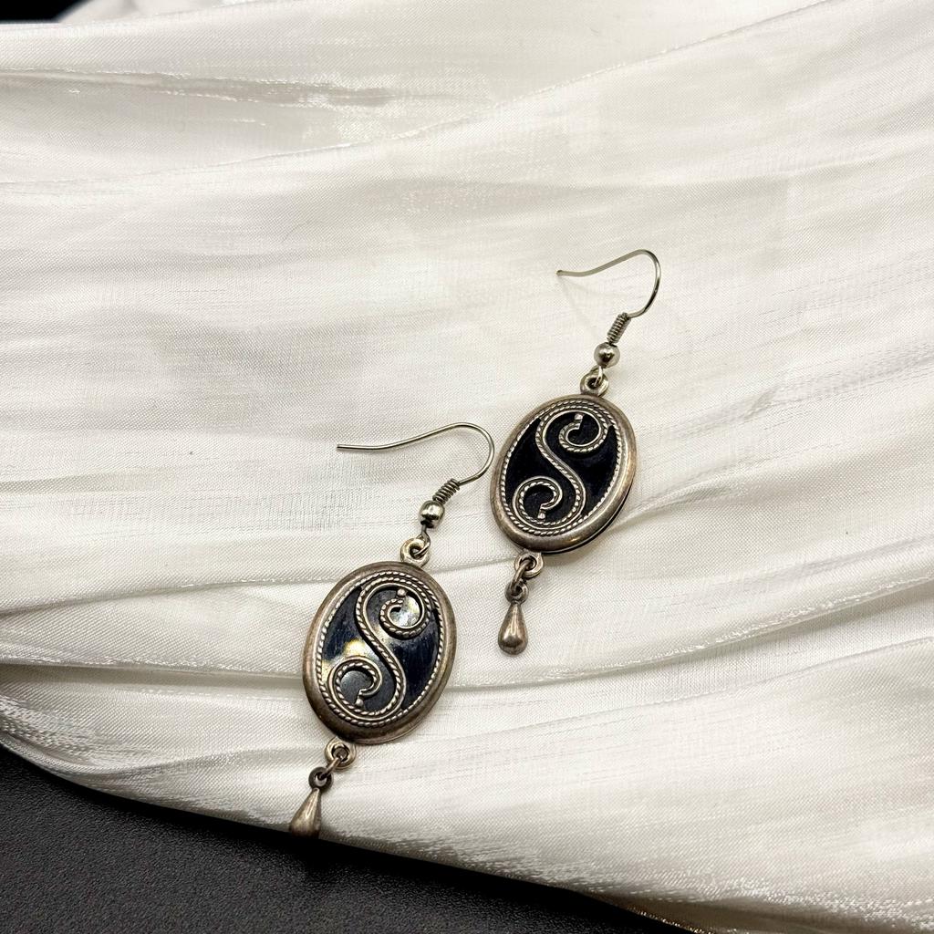 Винтажные серьги "Симфония для ушей", США, 60е