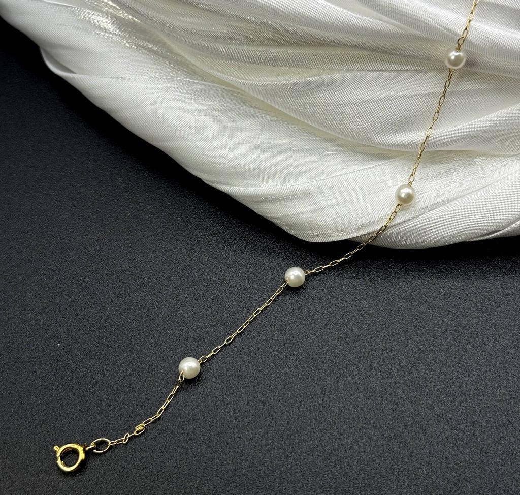 Винтажный браслет «Жемчужный танец», 80-90е