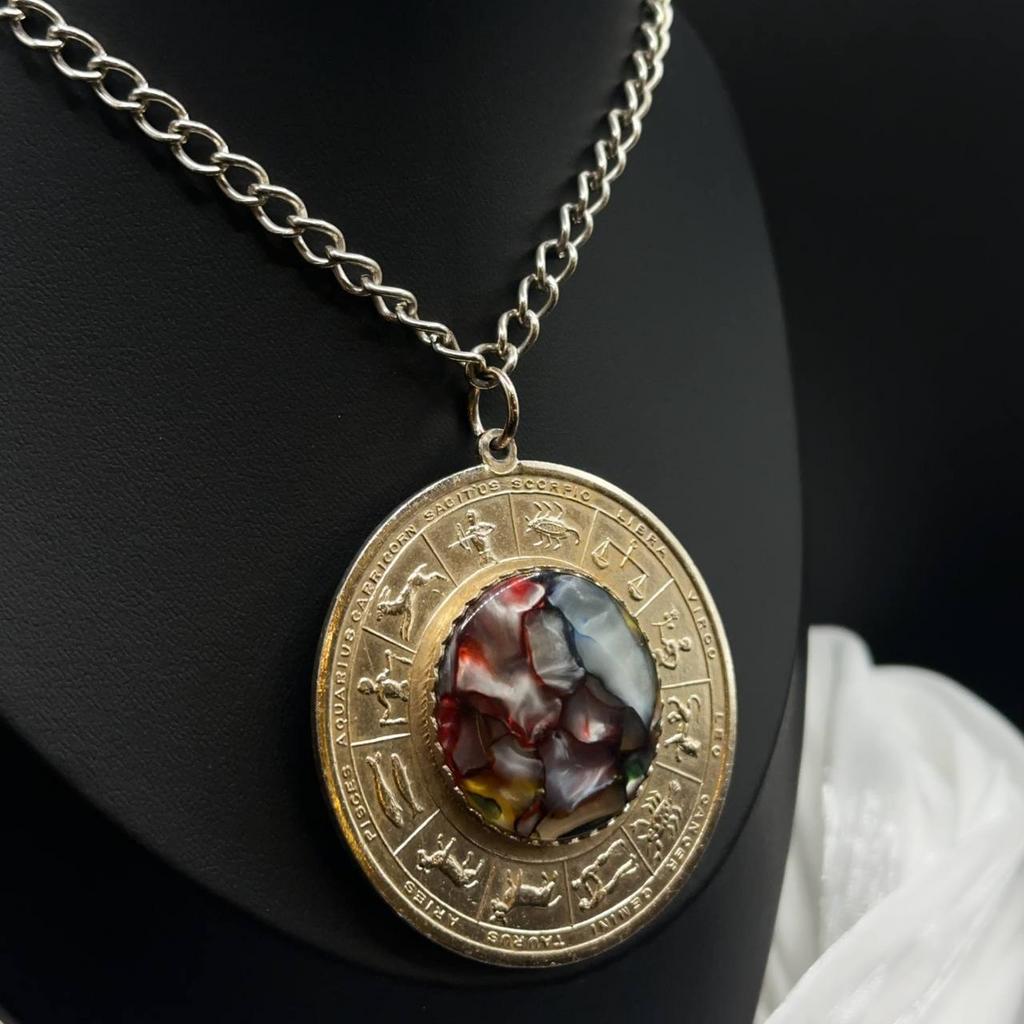 Винтажная подвеска «Зодиакальный оберег» 80-90е