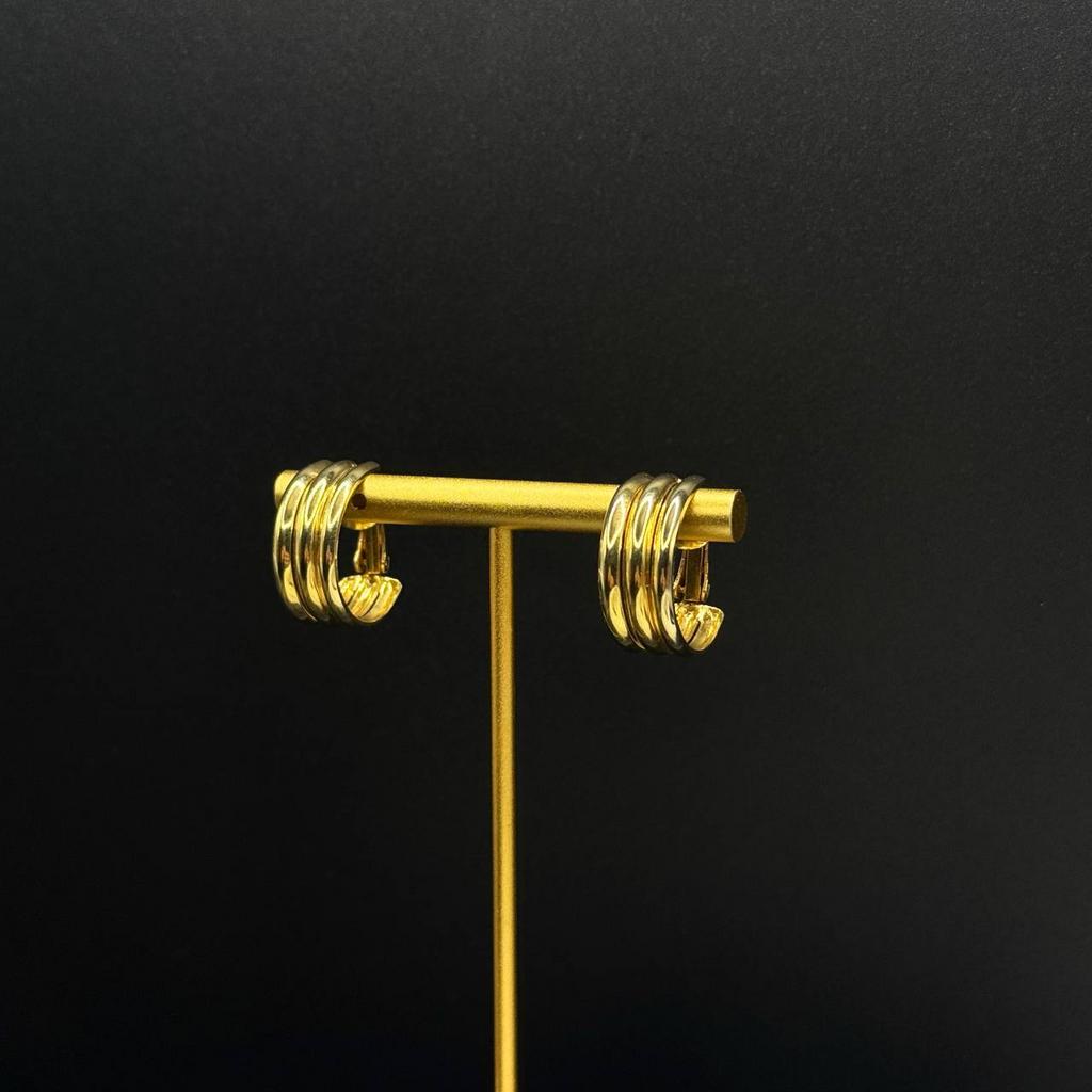 Винтажные клипсы «Лучи заката», США, 90е