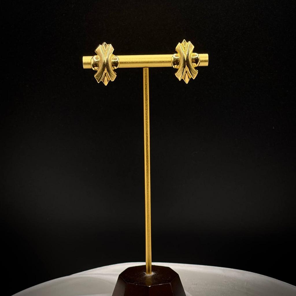 Винтажные клипсы «Vortex dore», США, 90е