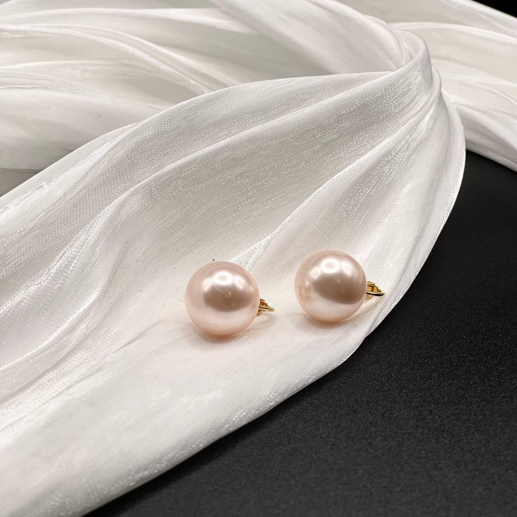 Винтажные клипсы «Розовая элегия», США, 70е