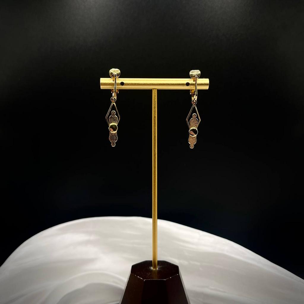 Винтажные клипсы «Line charm», США, 80-90е