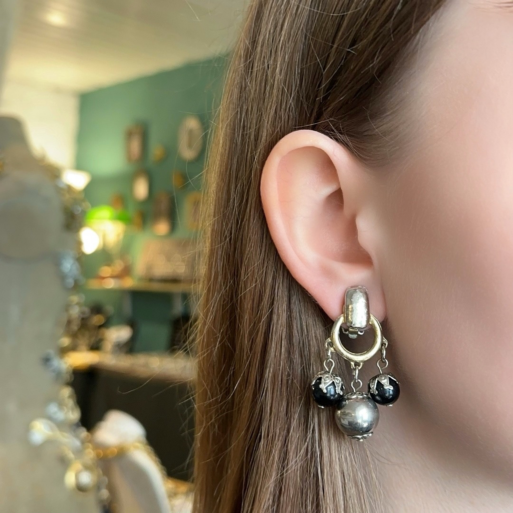 Винтажные клипсы “Mercury”, США, 80-90е