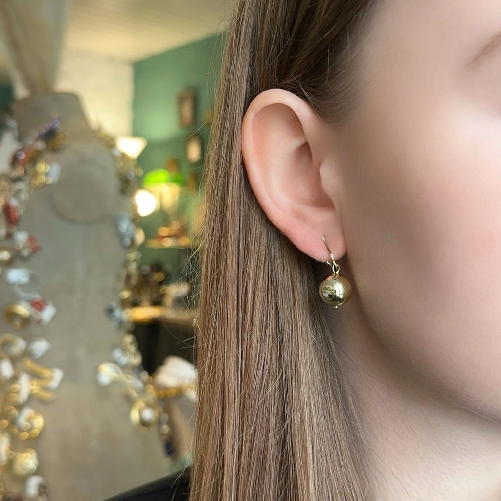 Винтажные клипсы “Simple delicacy”, США, 80-90е