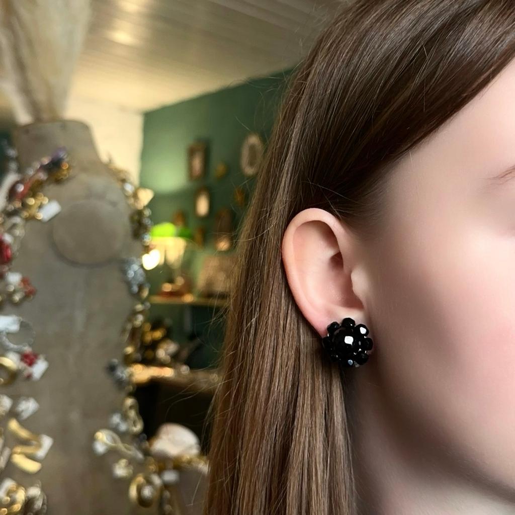 Винтажные клипсы “Blackberries”, W.Germany, Германия, 80-90е